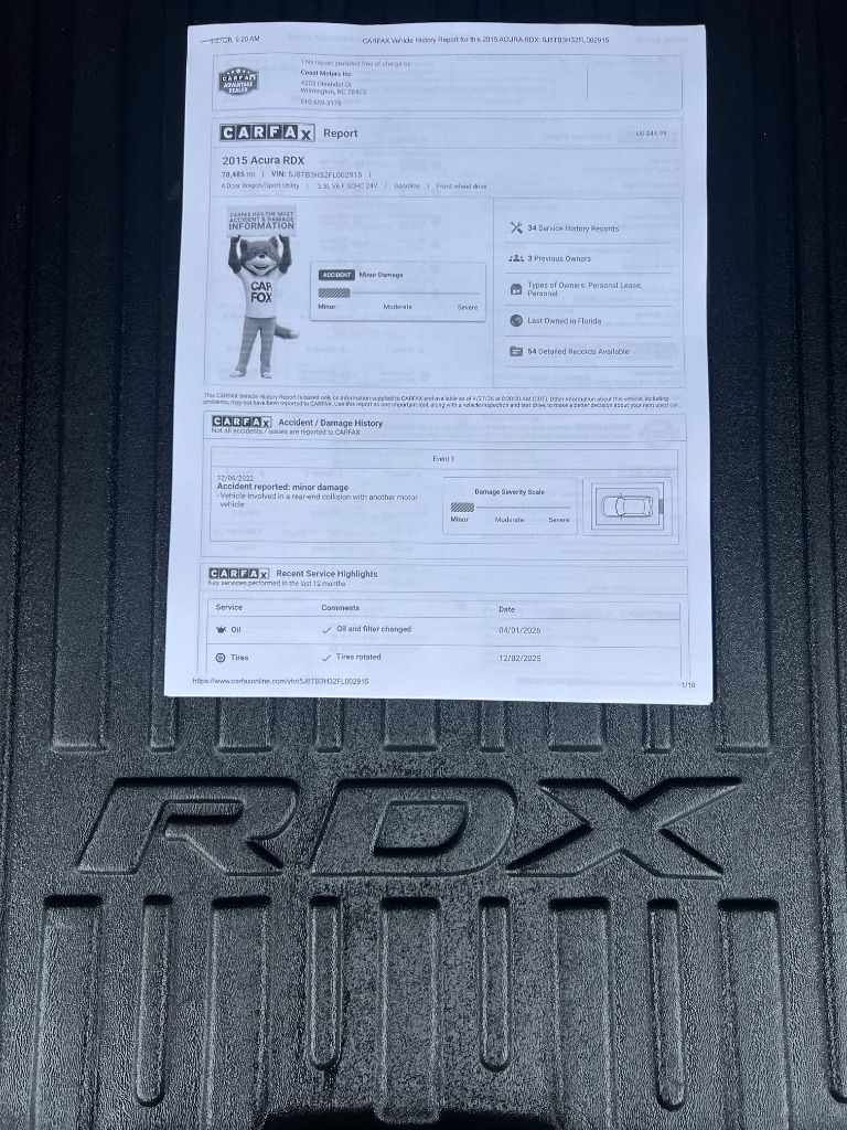 2015 Acura RDX Base - Photo 41