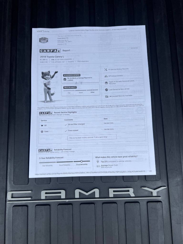 2018 Toyota Camry SE - Photo 43
