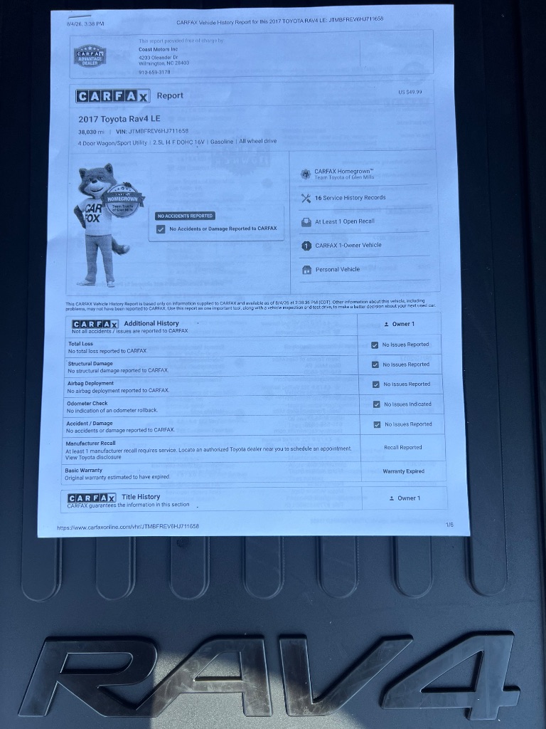 2017 Toyota RAV4 LE - Photo 37