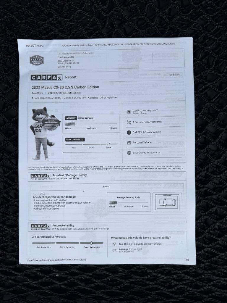 2022 Mazda CX-30 Carbon Edition - Photo 34